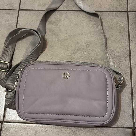 Lululemon Gray Crossbody Bag - Picture 1 of 4